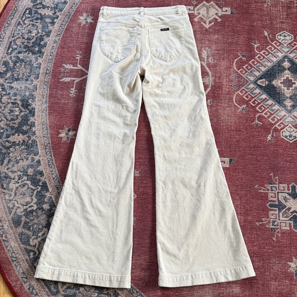 ROLLA’S Vanilla Corduroy Eastcoast Flare Size 28 - Picture 8 of 14